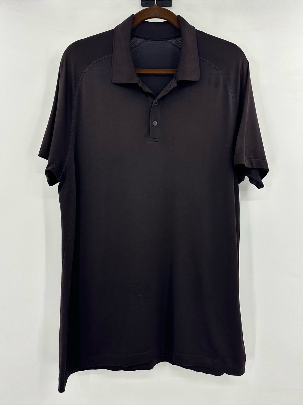 lululemon athletica Men's Dark Brown Polo Shirt XL